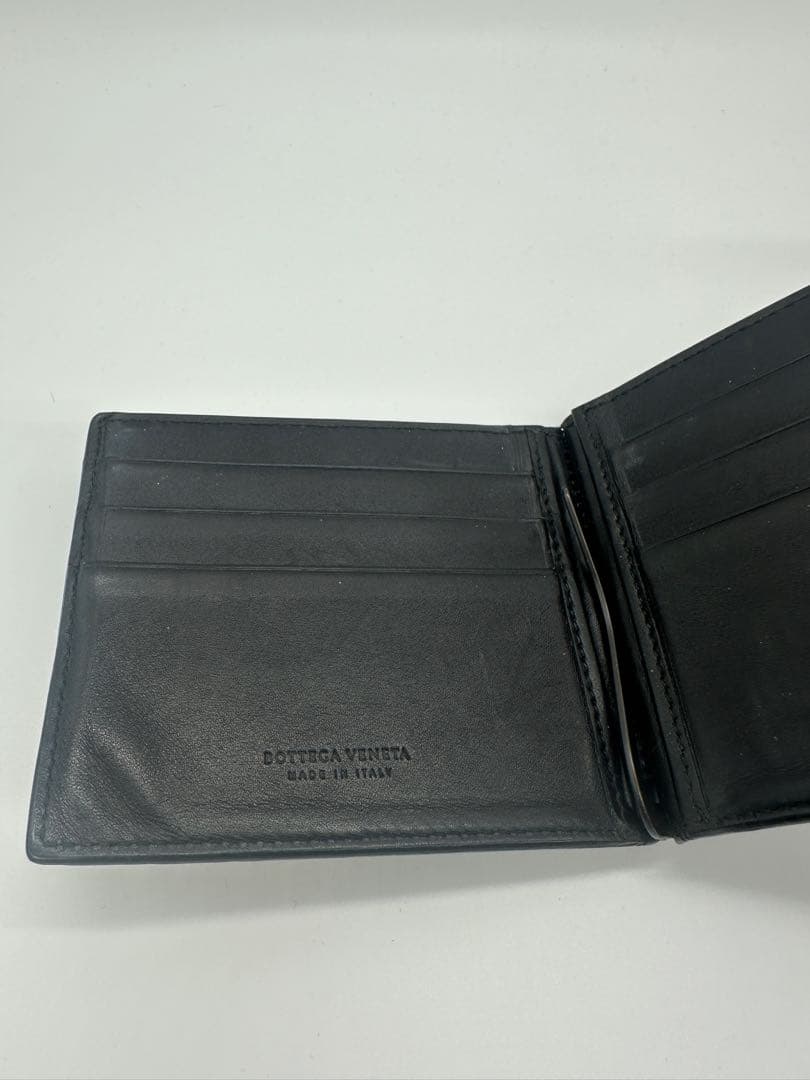 ボッテガヴェネタ マネークリップ 本革 折り畳み財布
