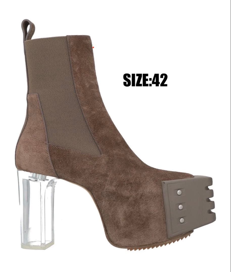 Rick Owens GRILLED PLATFORMS キスブーツ