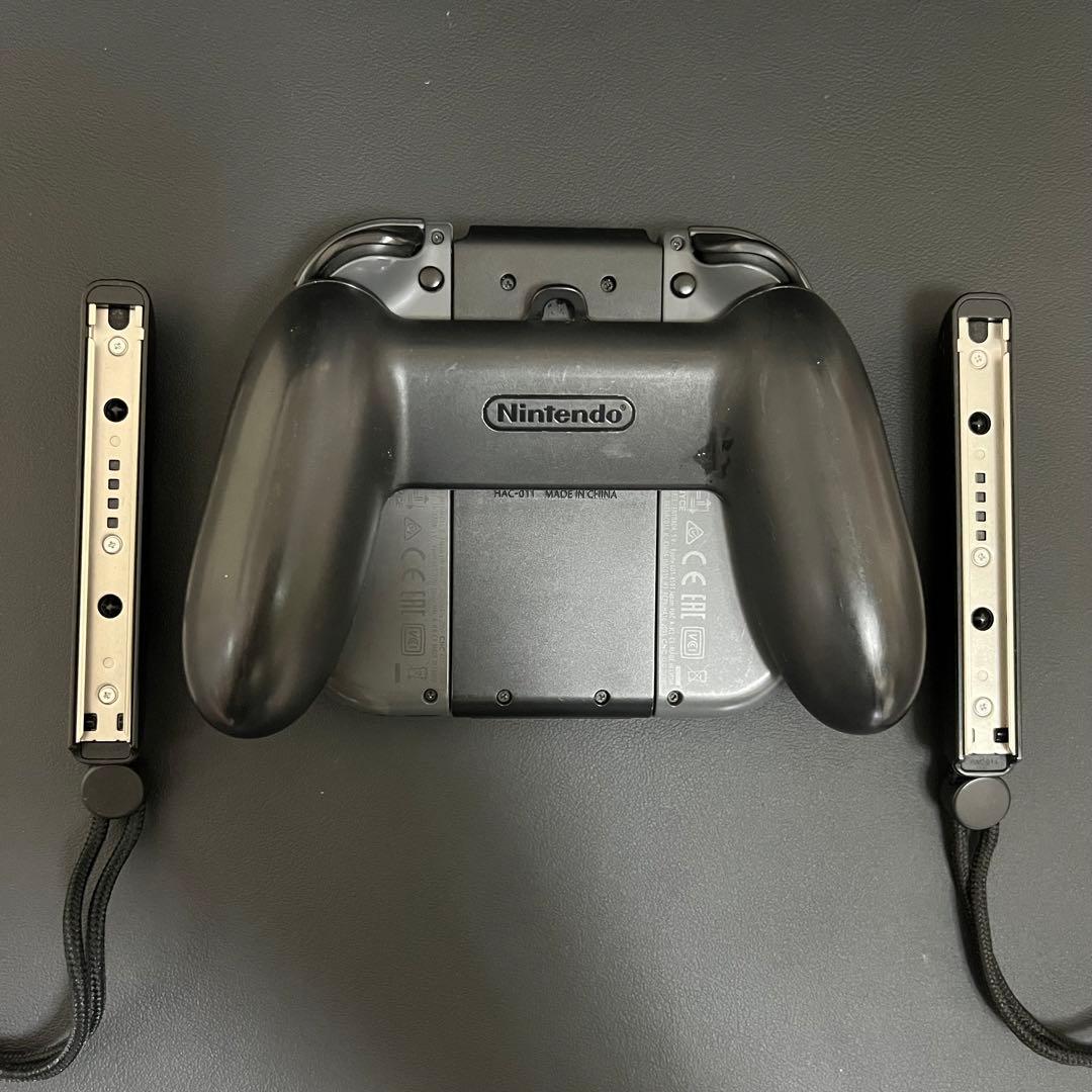 【極美品/新品スティック交換済/バッテリー強化モデル】Switch 本体 グレー