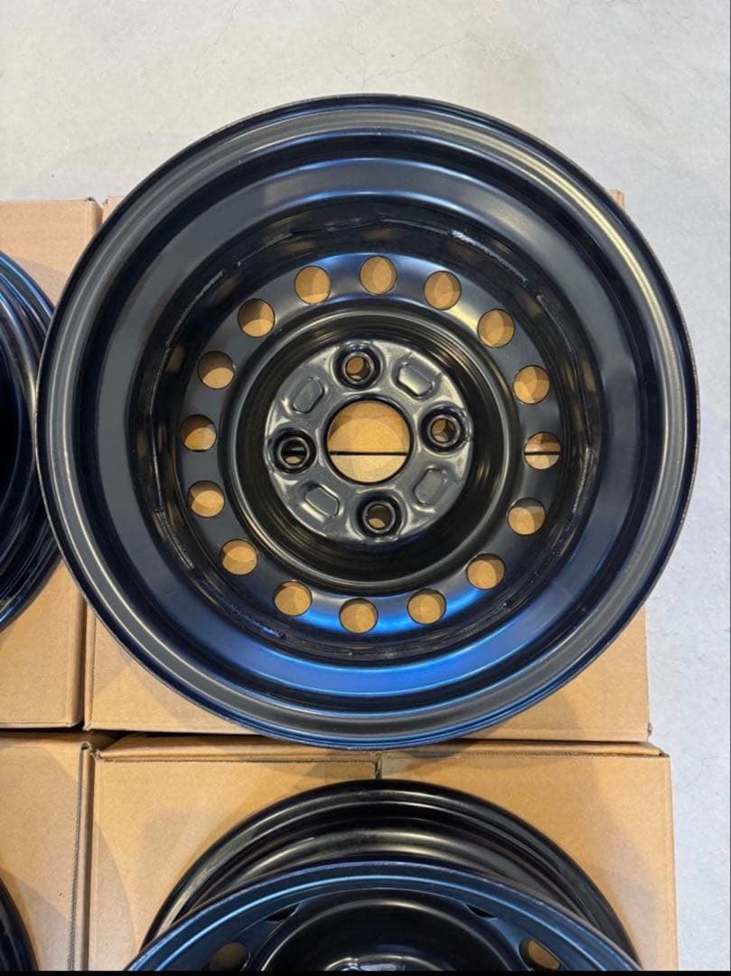 ダイハツ純正　アトレー　12インチ スチールホイール 4個セット新車外し送料込