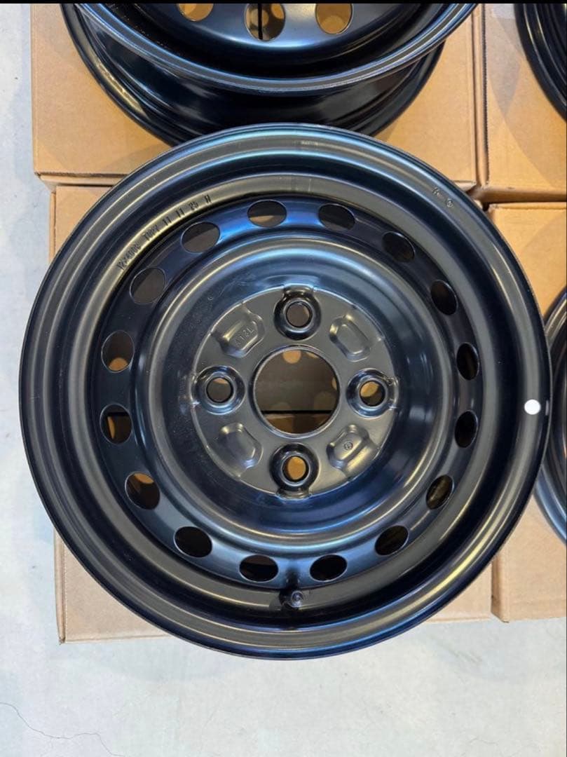 ダイハツ純正　アトレー　12インチ スチールホイール 4個セット新車外し送料込