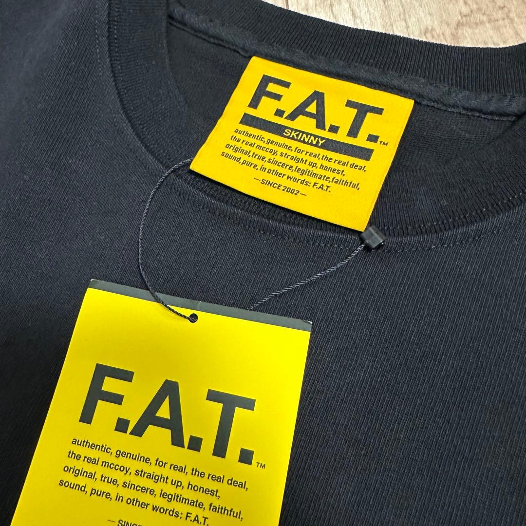 F.A.T. ブラック ロングスリーブ Tシャツ L