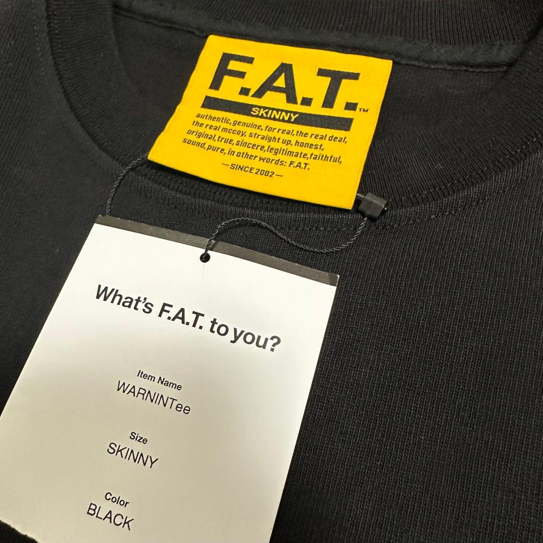 F.A.T. ブラック ロングスリーブ Tシャツ L