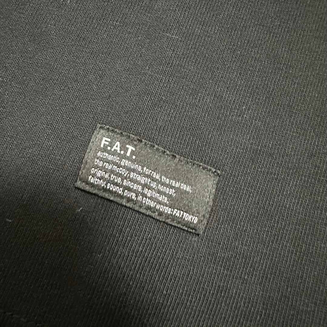 F.A.T. ブラック ロングスリーブ Tシャツ L