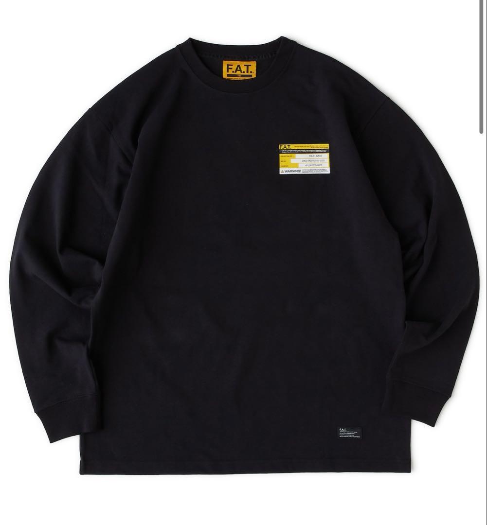 F.A.T. ブラック ロングスリーブ Tシャツ L
