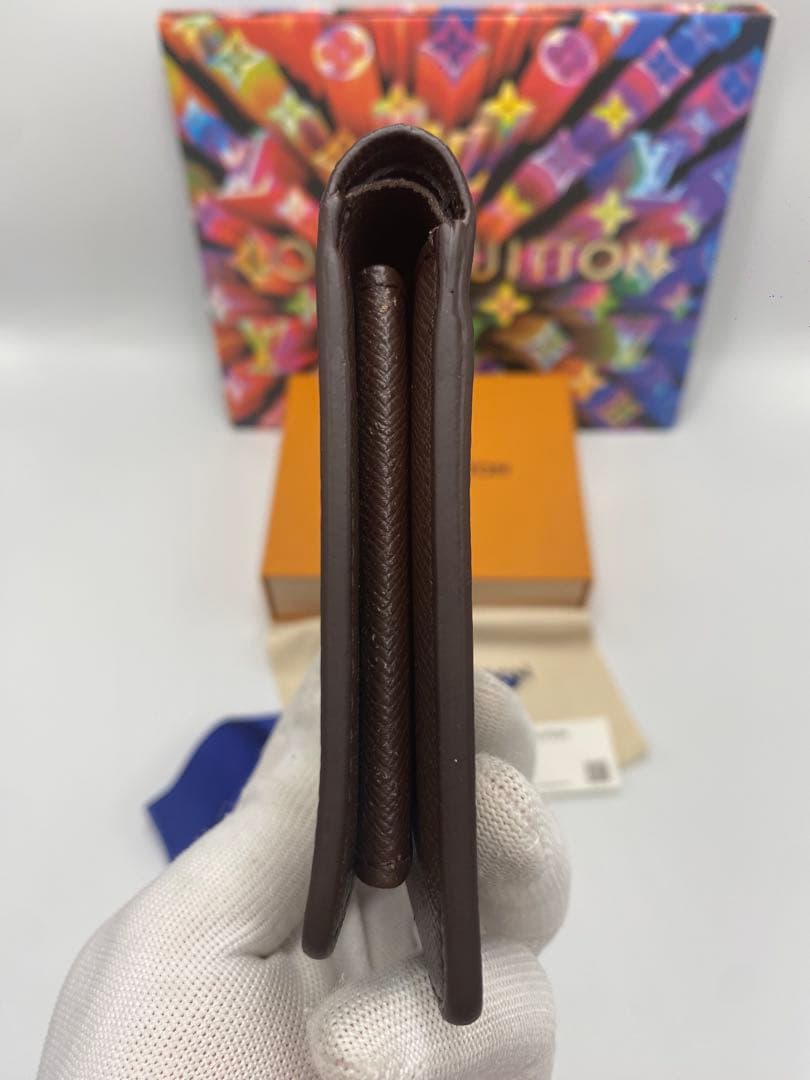 ルイヴィトンN62664 ダミエ グラフィット ポルトフォイユマルコ 折り財布