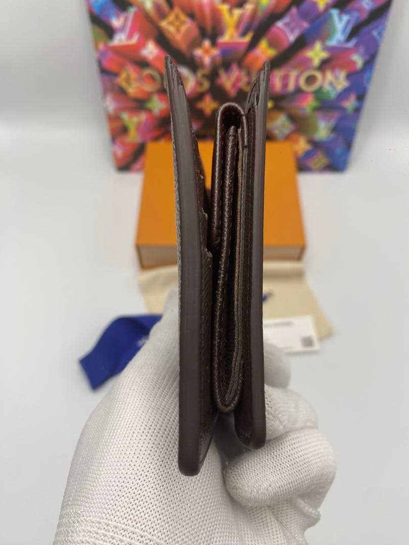 ルイヴィトンN62664 ダミエ グラフィット ポルトフォイユマルコ 折り財布