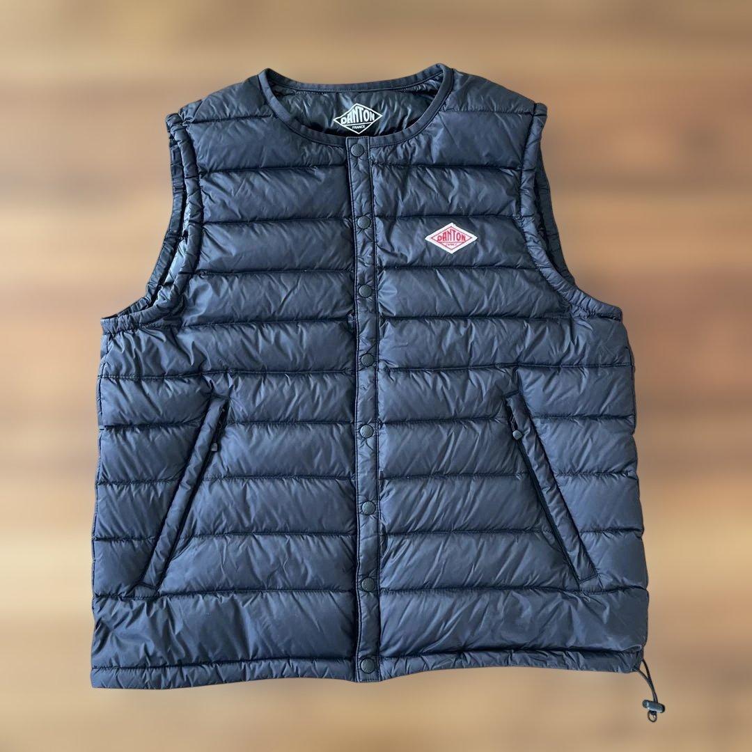 ダントン　インナーベスト36 インナーダウン　ブラック