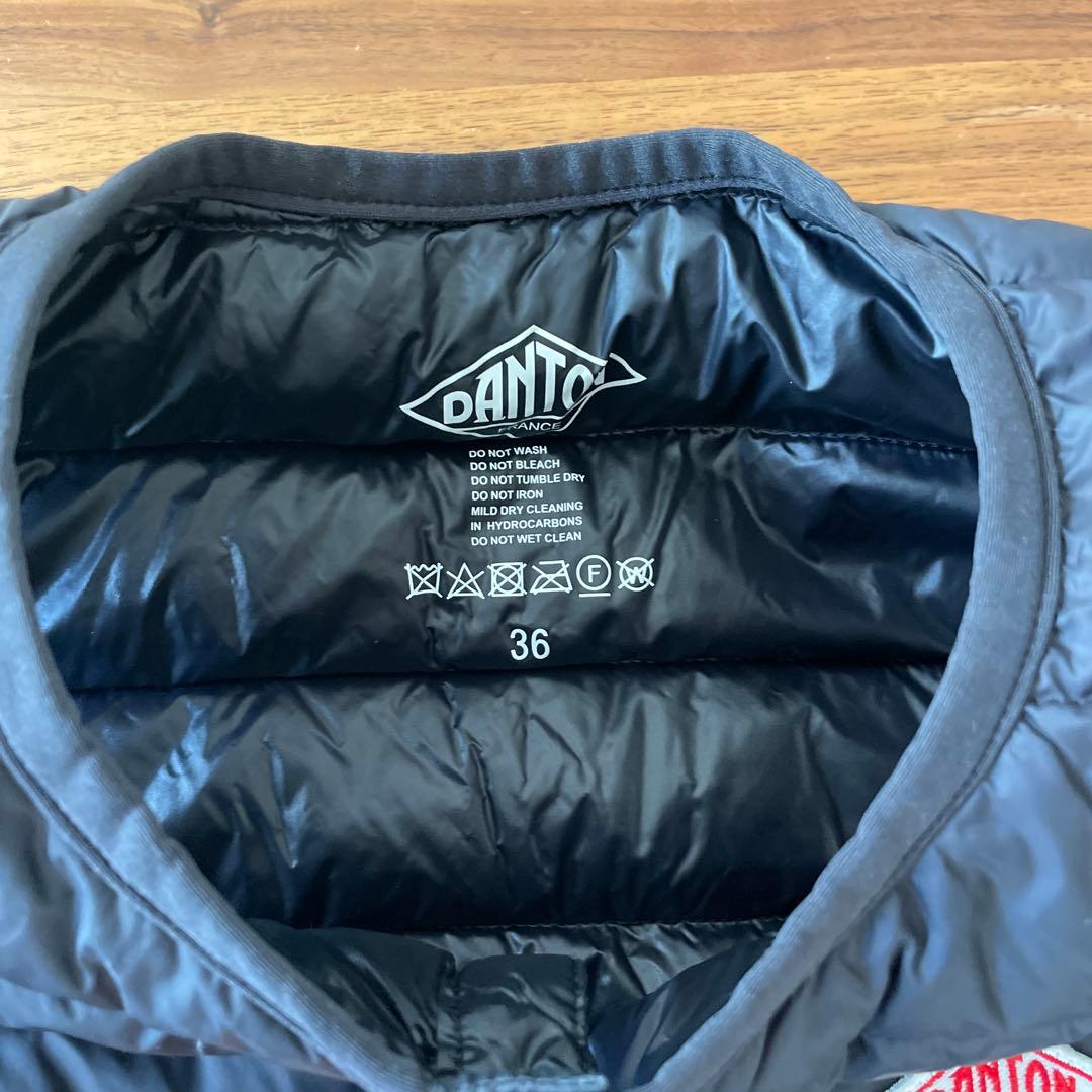 ダントン　インナーベスト36 インナーダウン　ブラック