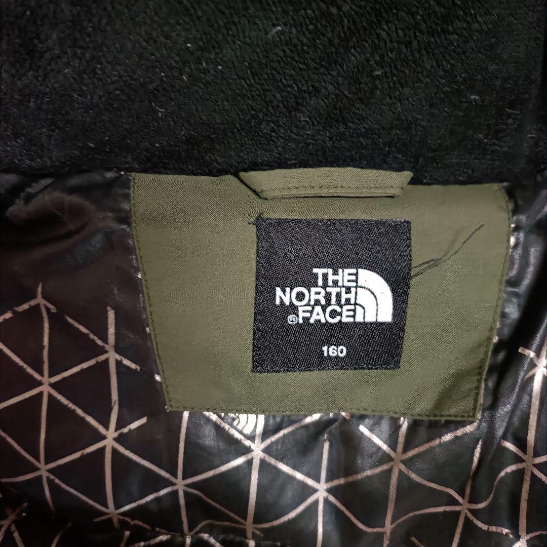 ​【高機能】ノースフェイス マウンテンパーカー キッズ160 カーキ