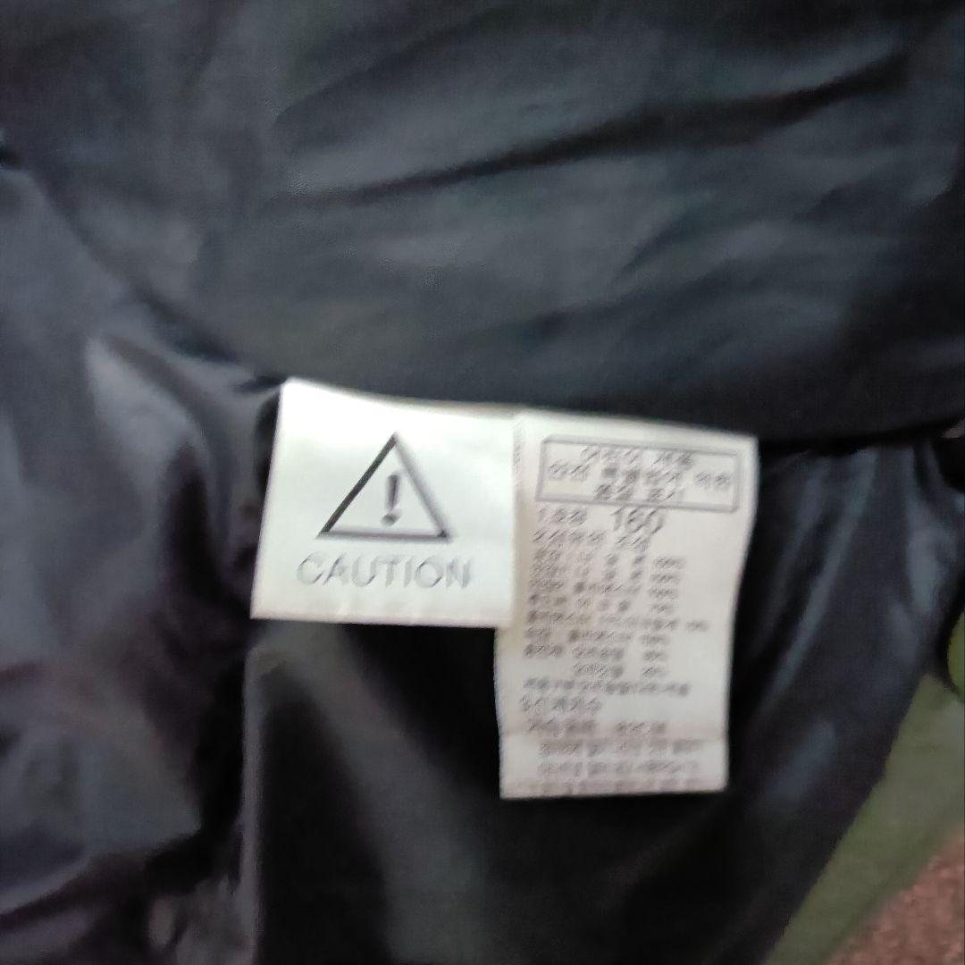 ​【高機能】ノースフェイス マウンテンパーカー キッズ160 カーキ