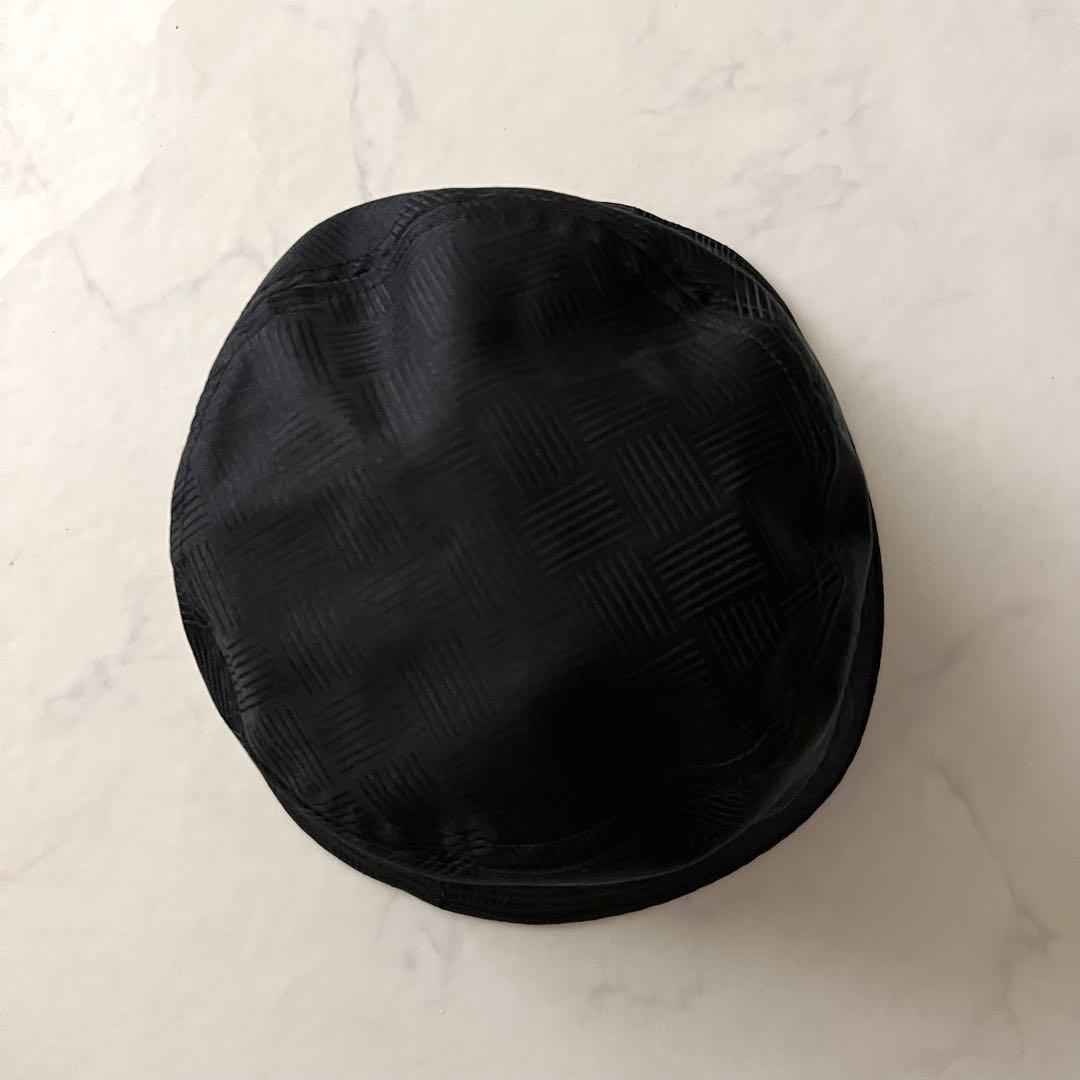 美品 ボッテガヴェネタ バケットハット ブラック 黒 Sサイズ 帽子 近年モデル