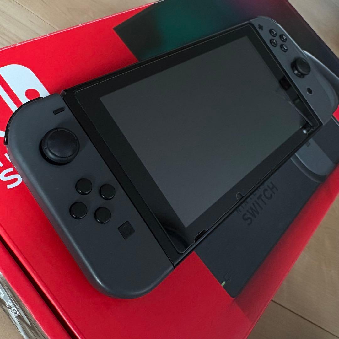 Nintendo Switch 本体 グレー 新モデル