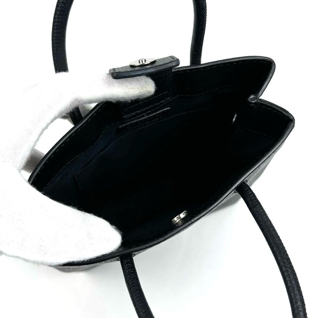 【美品】バレンシアガ　ショルダーバッグ　2way　エブリデイ　レザー　ブラック