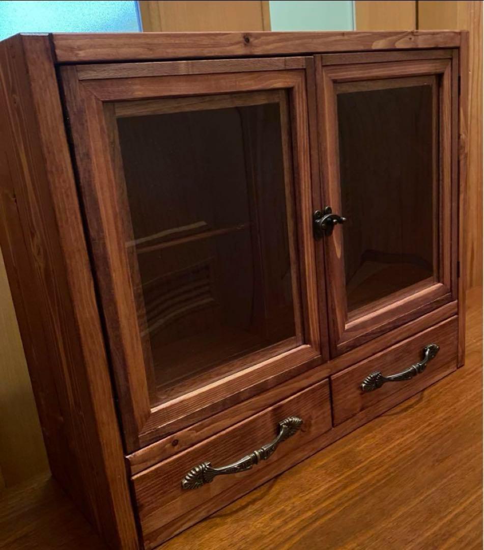 人形用木製クローゼット扉付き　レミン＆ソラン　メルちゃん　パオラドール　収納