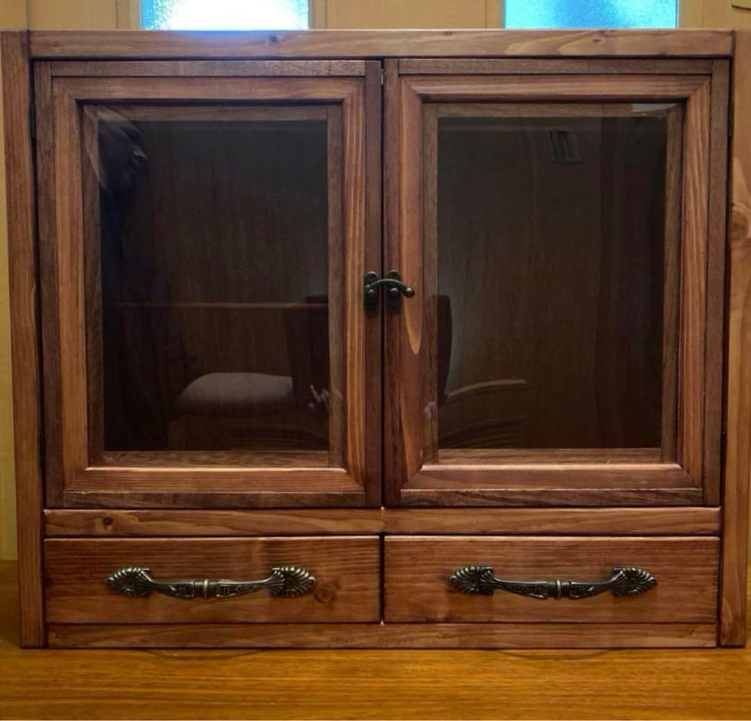 人形用木製クローゼット扉付き　レミン＆ソラン　メルちゃん　パオラドール　収納