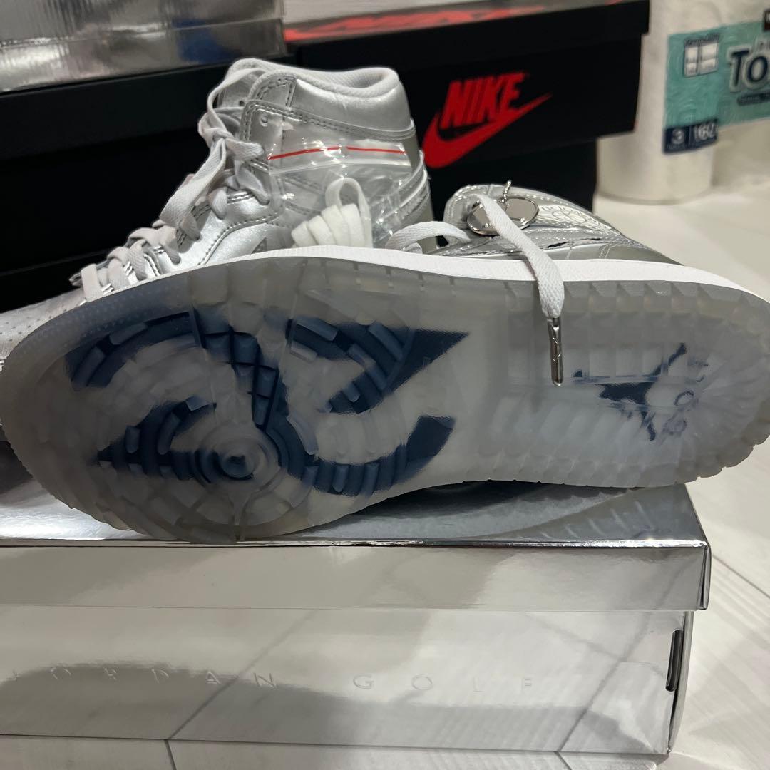 27cm ナイキ エアジョーダン1 ハイ ゴルフ \"ギフトギビング\"