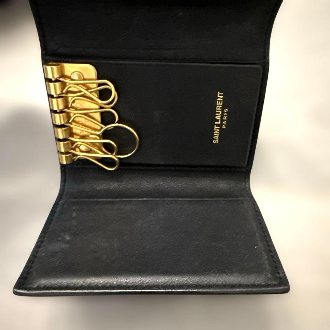 サンローラン キーケース ブラック