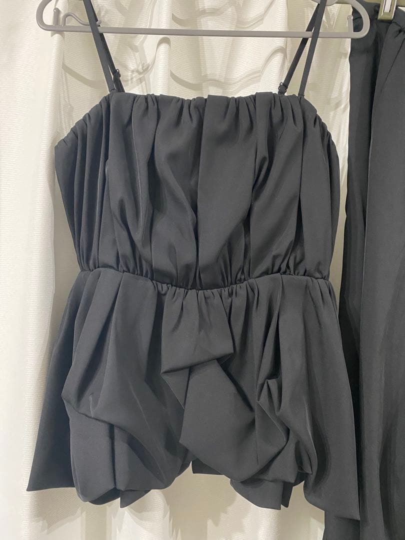 kanaレーストップス キャミビスチェ パンツドレス 3点セット(Mサイズ)