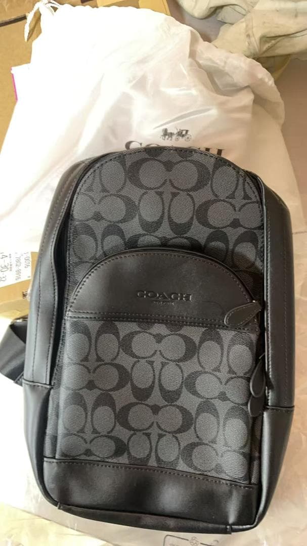 COACH コーチ ショルダーバッグ 黒 ブラック·