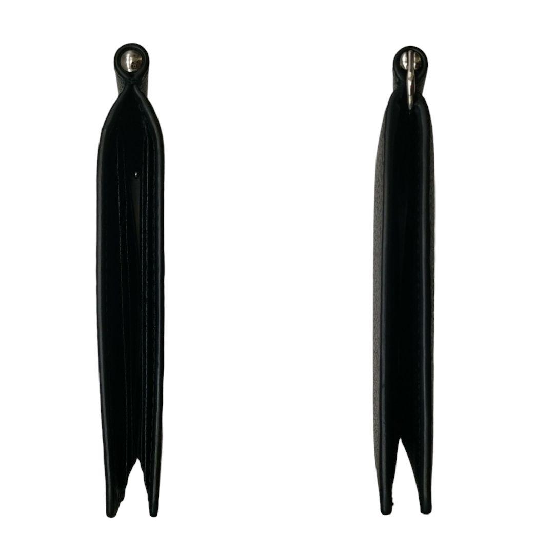 ダンヒル　マネークリップ　折り財布　ブラック