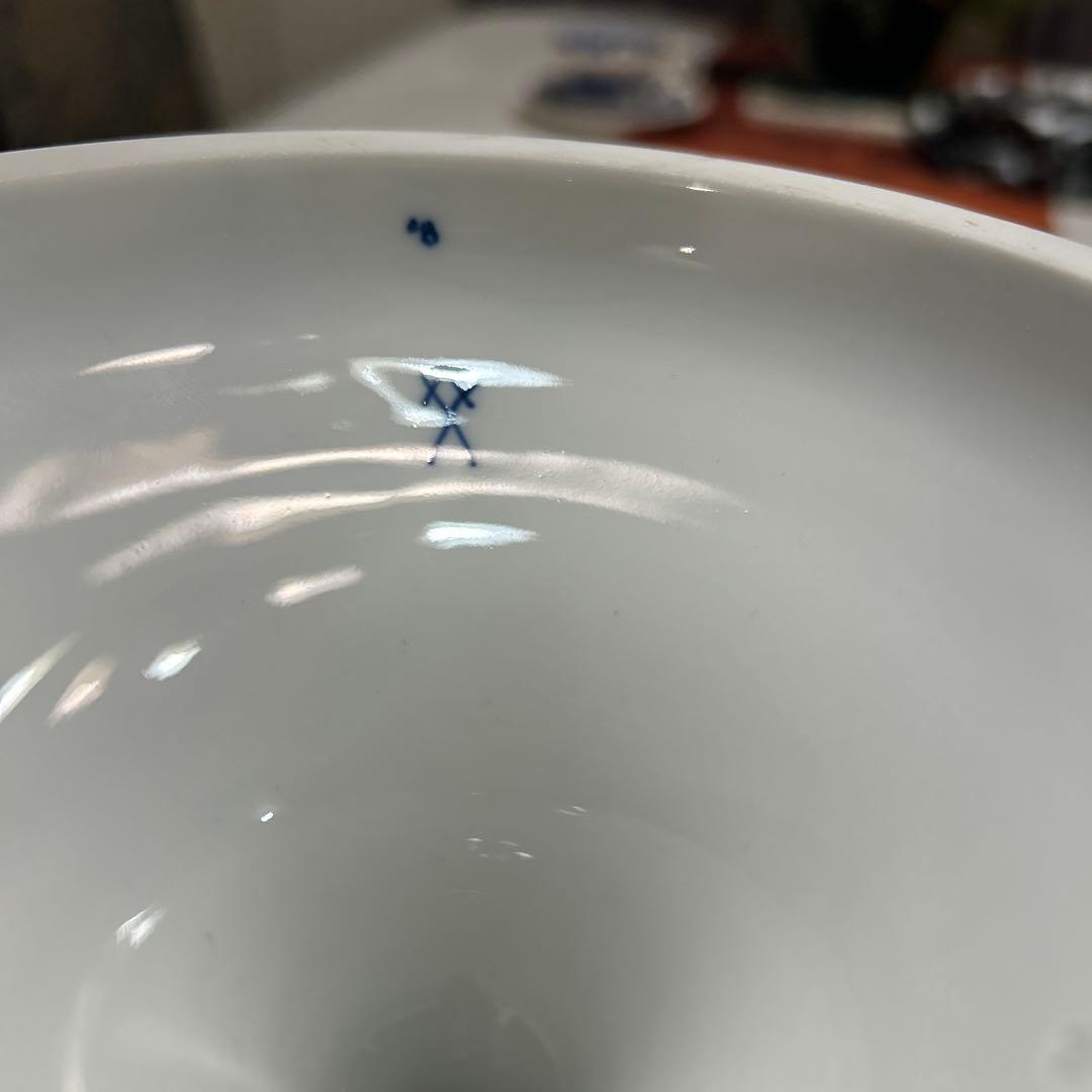 【ジェットリンク】マイセン　ブルーオニオン　コンポート　大型