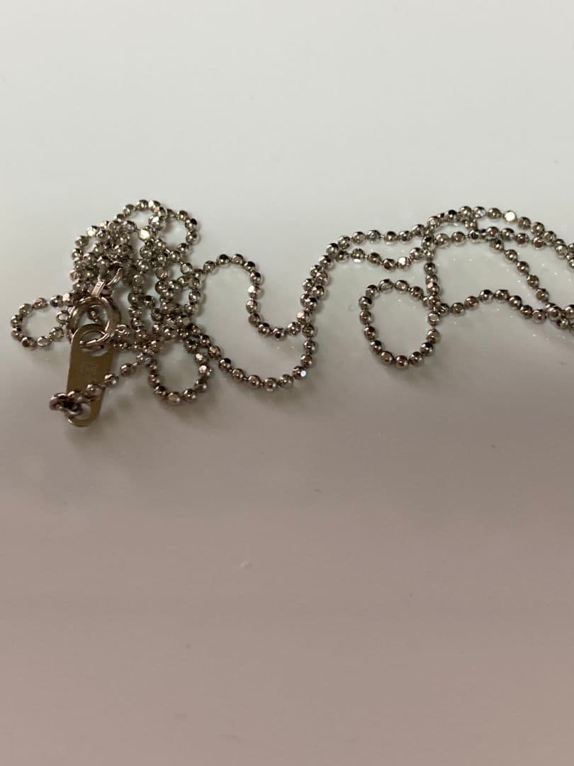 プラチナ ボールチェーン ネックレス Pt850