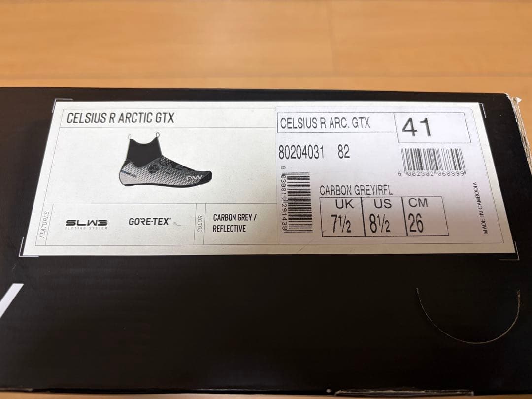 【美品】 Northwave Celsius R Arctic GTX 41