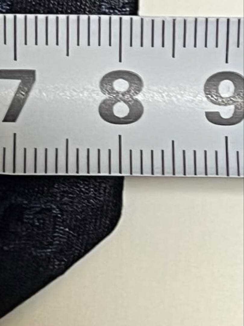 超美品✨GUCCI グッチ gg柄 ネクタイ(グッチロゴ) 黒x青　E