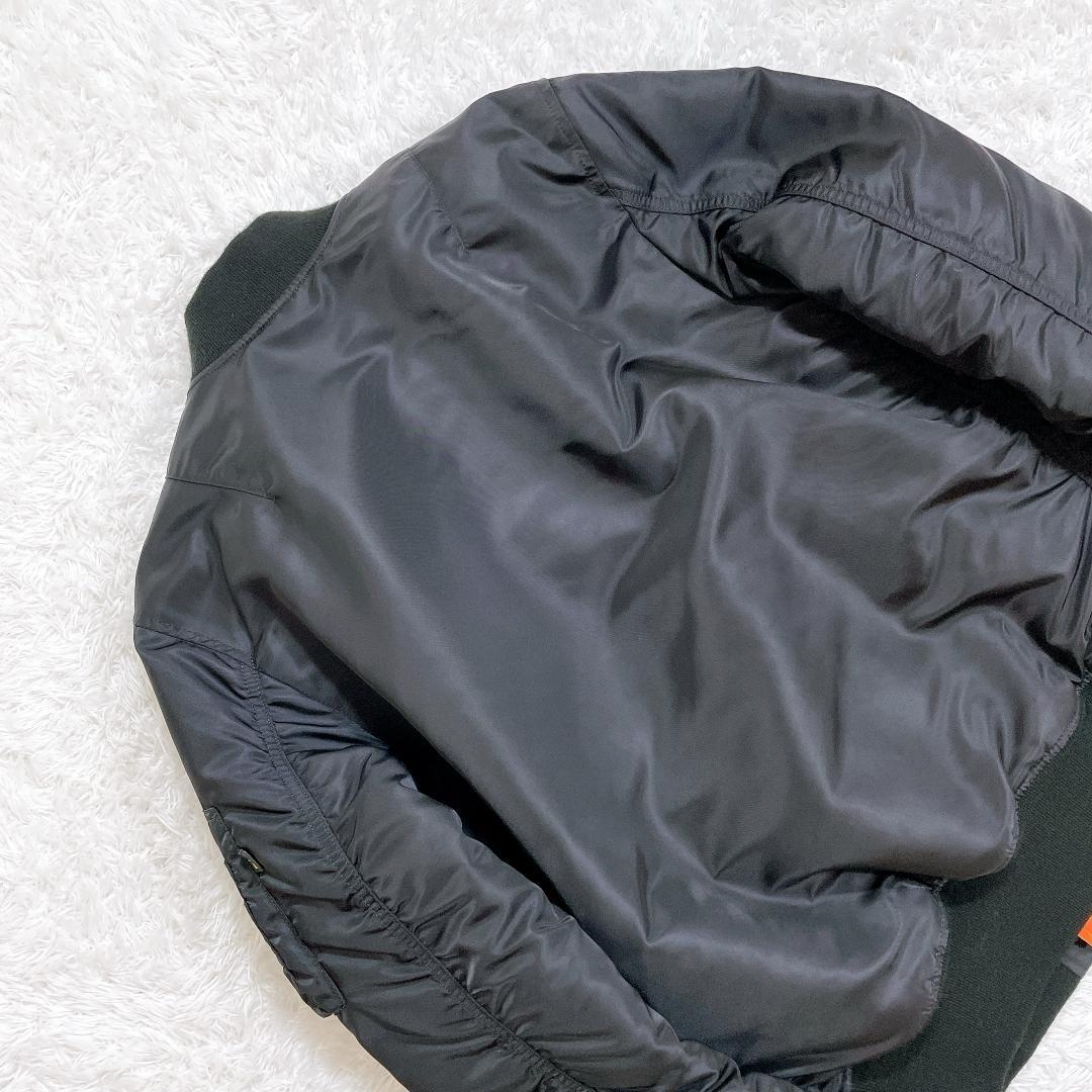 アルファインダストリーズ MA-1 黒 M