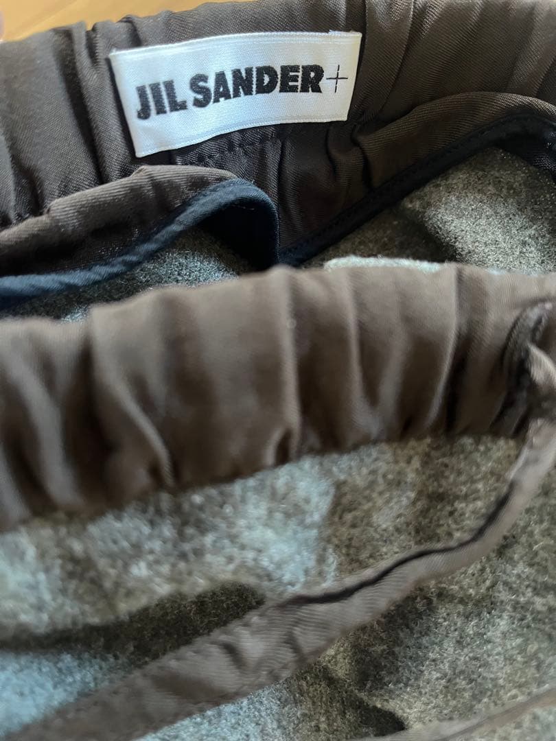 パンツ jil sander wool slacks