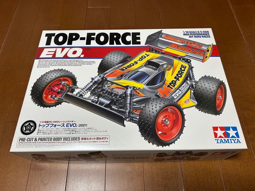 【未組立】タミヤ　トップフォースevo