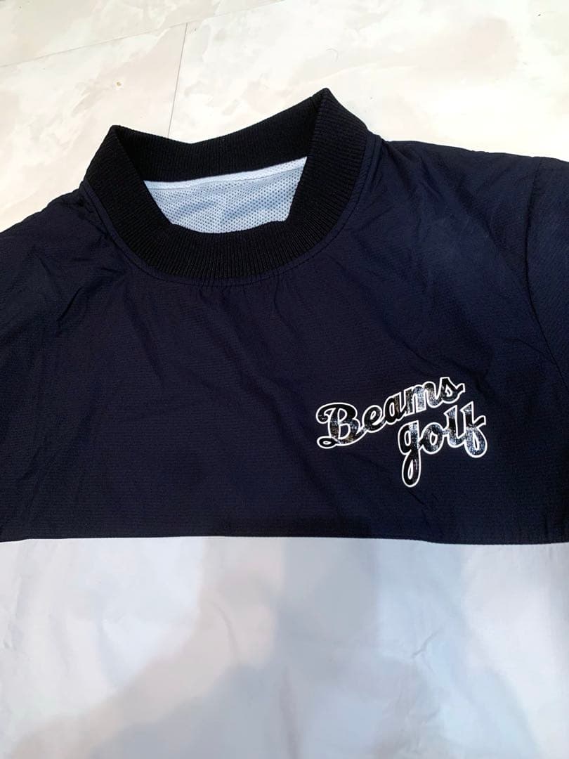 良品　ビームスゴルフ　beams 防風　撥水　スニードブルゾン　アウター　S