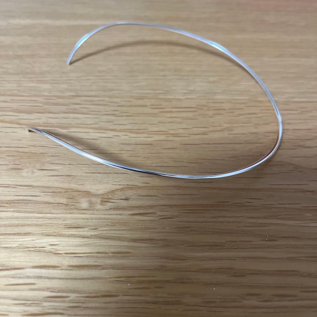 ✳︎1/18限定値下げ✳︎ete bijoux リグロウ シン ネックカフ　シルバー