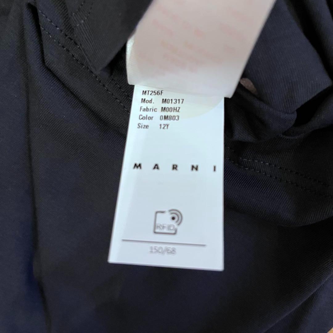 最終セール！【新品未使用】マルニ　キッズ　Tシャツ グロップド１２Ｙ（7号相当）