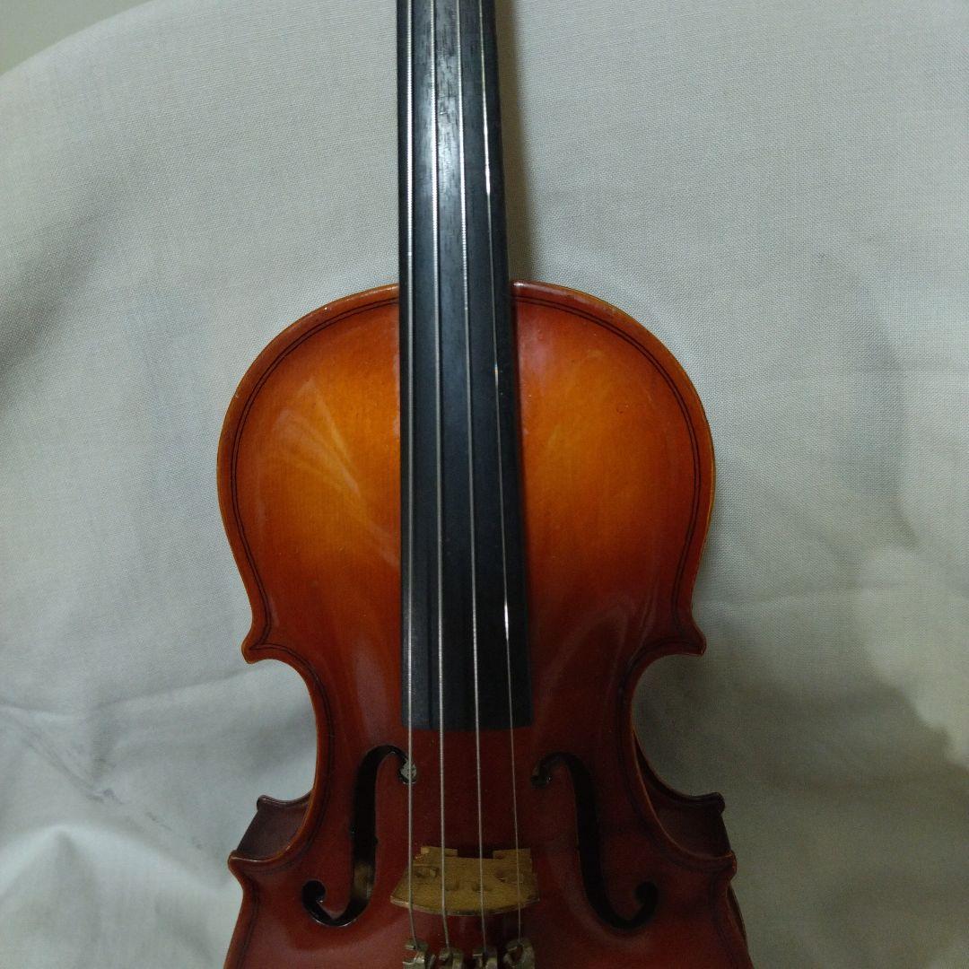 ♥4才前後の子供用♥スズキバイオリン1/10♥品番350メンテ済♥弓ケ―ス松脂付