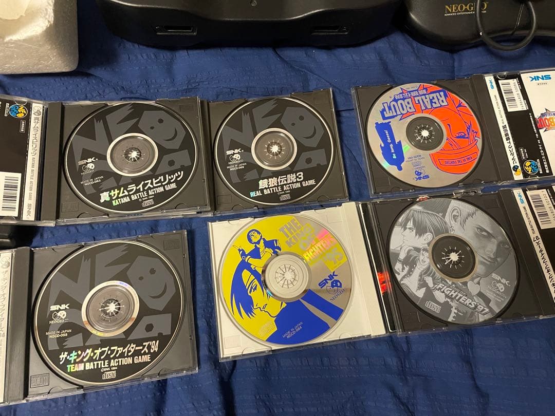 【値下可】 ネオジオ CD コントローラ　ソフトセット