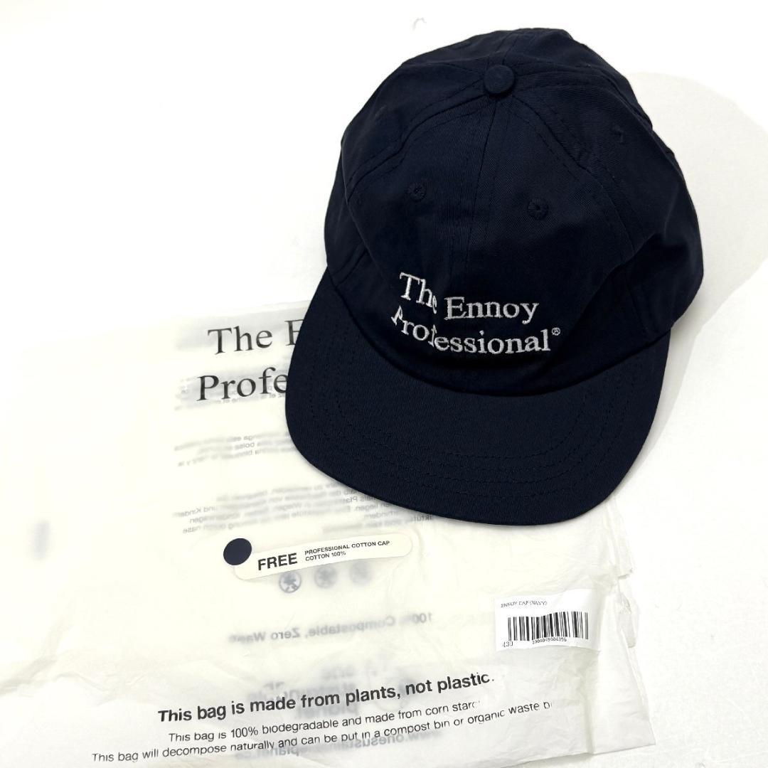 帽子 The Ennoy Professional COTTON CAP NAVY