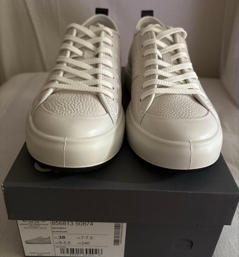 ecco STREET PRATFORM W 24㎝　38 レザースニーカー