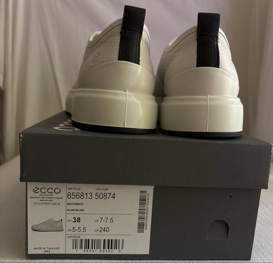ecco STREET PRATFORM W 24㎝　38 レザースニーカー