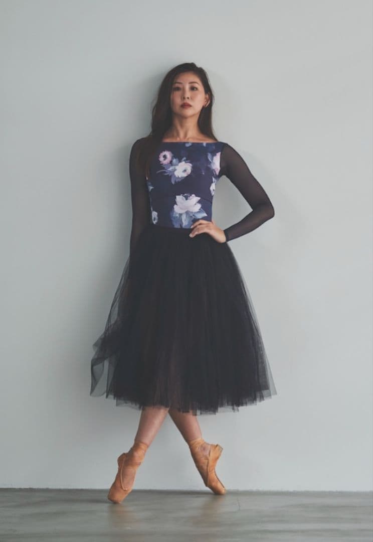 stinaレオタードtypeO　fantasy dark navy M スティナ