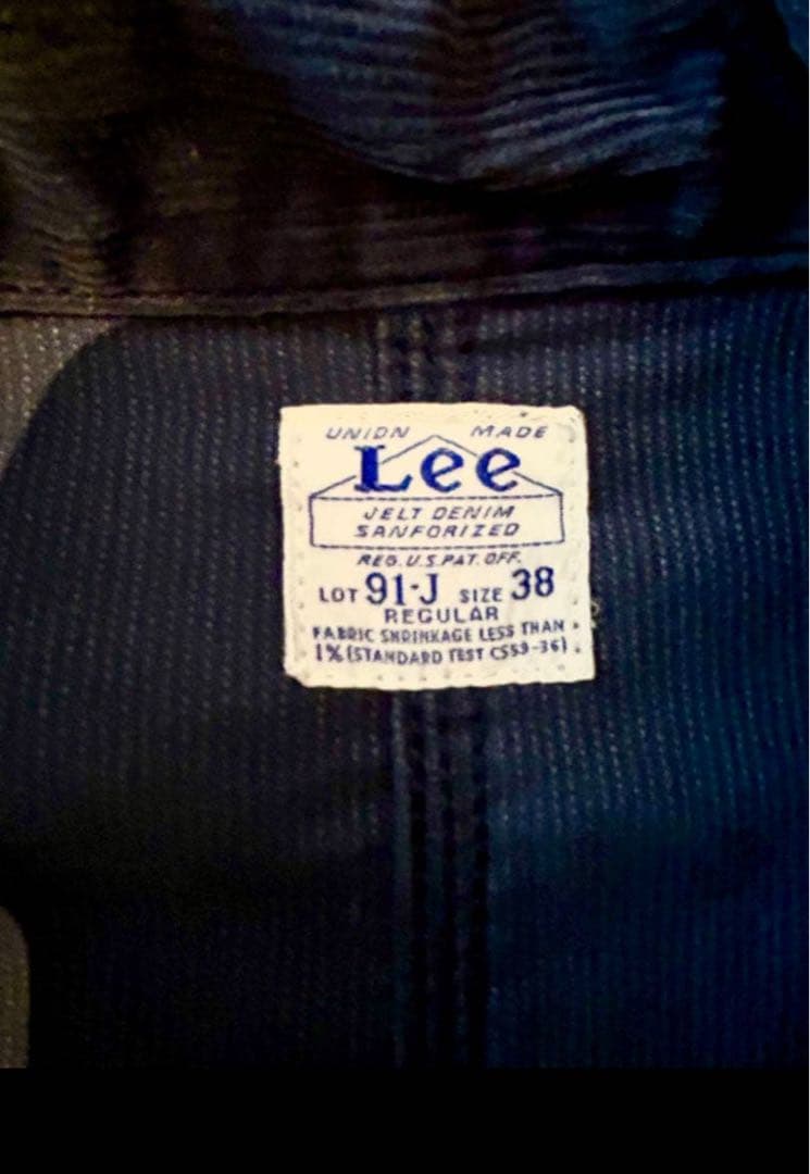 希少！Lee/MONKEY TIME/セットアップ/38/NVY/コーデュロイ