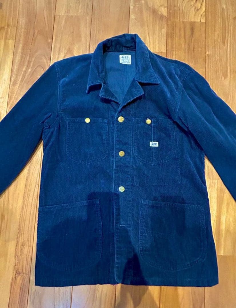 希少！Lee/MONKEY TIME/セットアップ/38/NVY/コーデュロイ