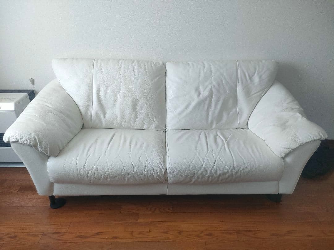 Y*a イタリア製 高級ソファ 総本革張 サコモディ２.５人掛け