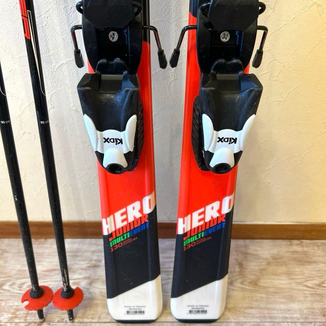 ◾️カービングスキーセット　スキー板130㎝ ブーツ24㎝ 子供用　ジュニア用