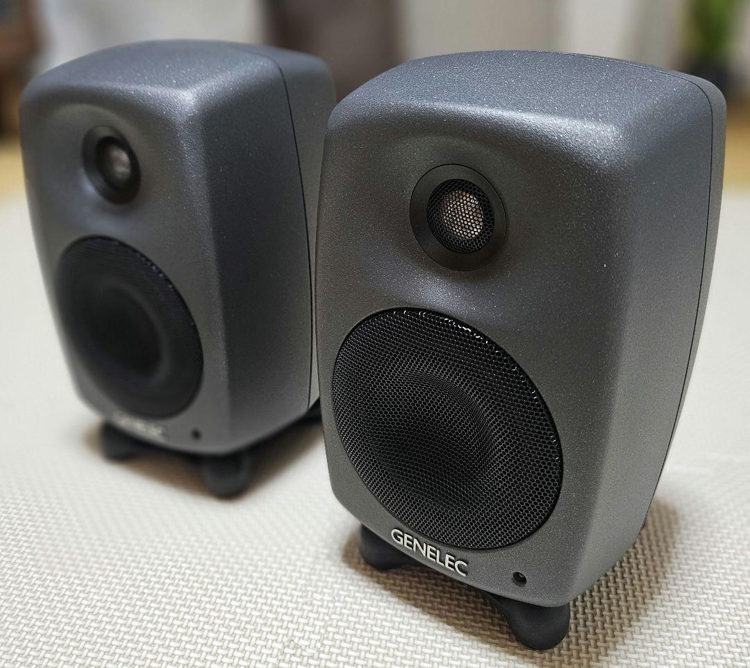 極美品 GENELEC 8020D モニタースピーカーセット