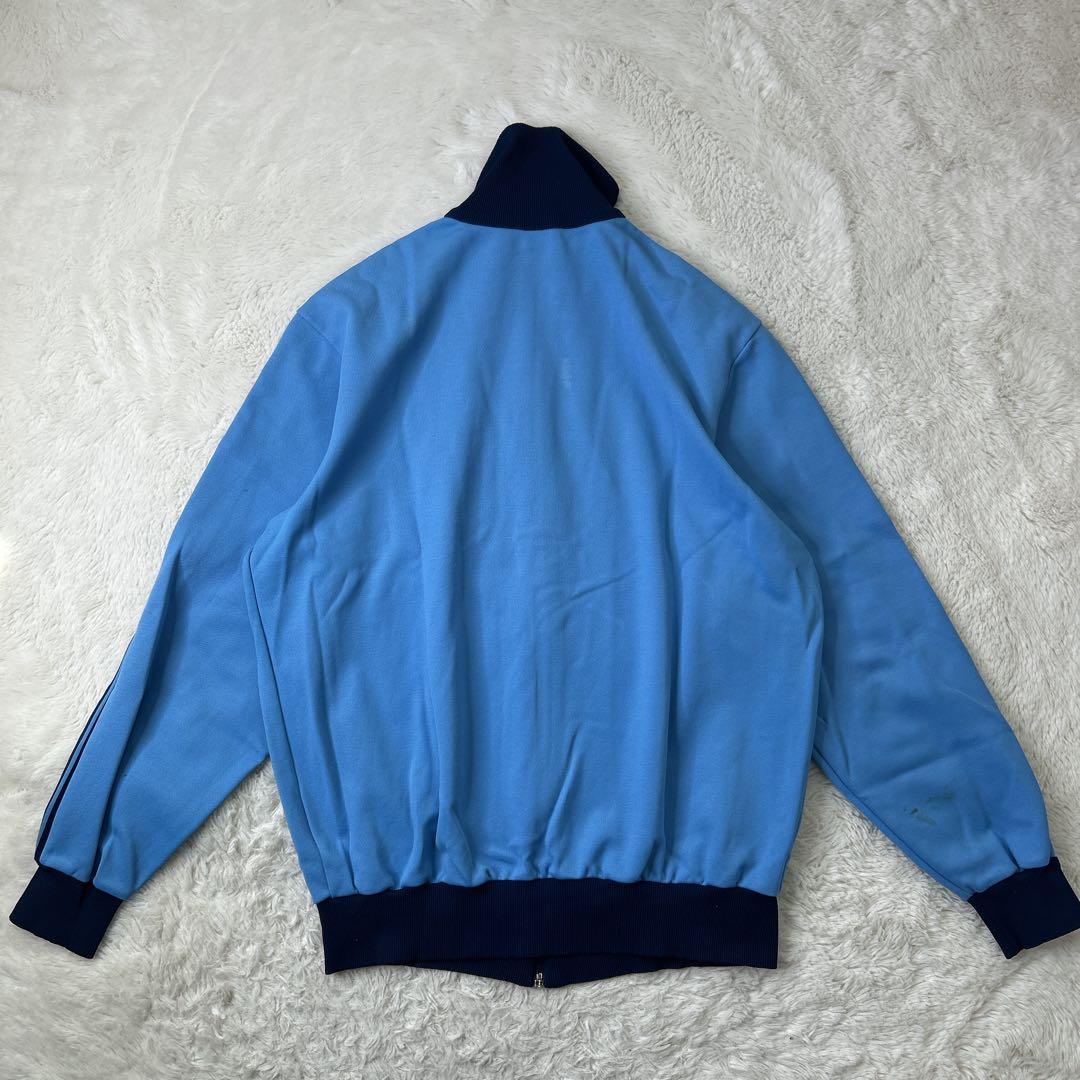adidas /アディダス 70s 西ドイツ デサント ジャージ6 水色
