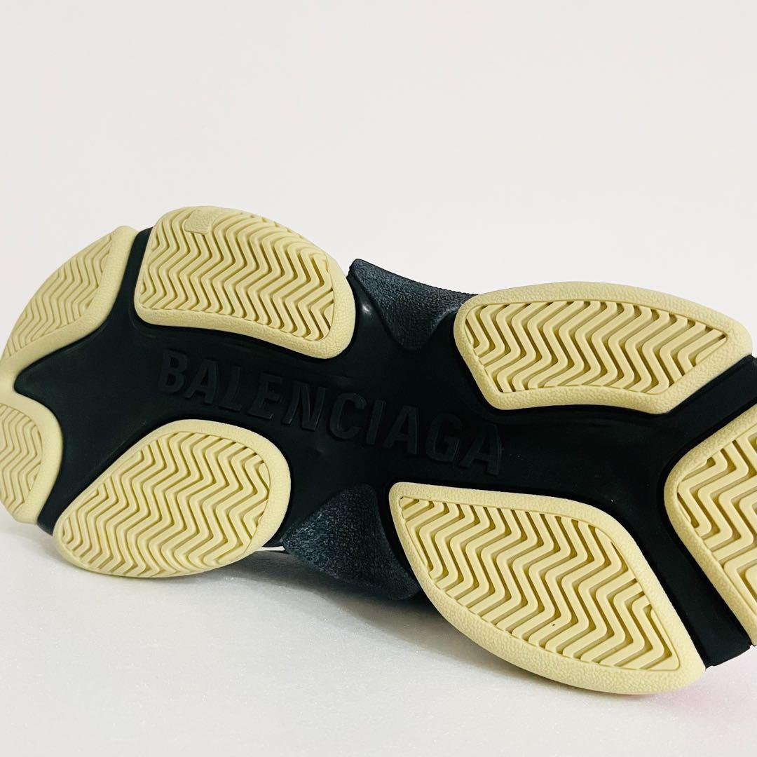 未使用級　BALENCIAGA TRIPLE S WOMEN 38 黒　赤