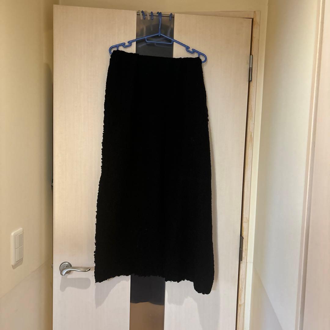 ファリエロサルティ　黒 マフラー　クリーニング済み