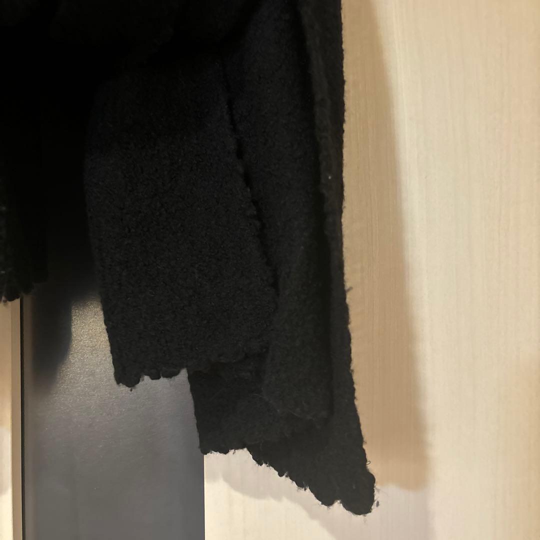 ファリエロサルティ　黒 マフラー　クリーニング済み